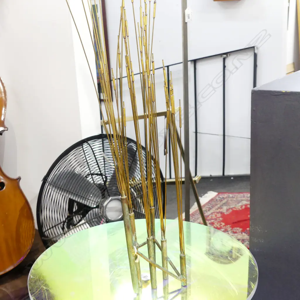 METAL REEDS SCULPTURE H.560mm Image 1++