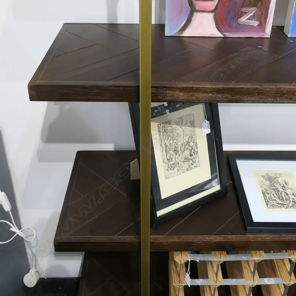 CONTEMPORARY 4 TIER SHELF 1400x400x1450mm Image 1++