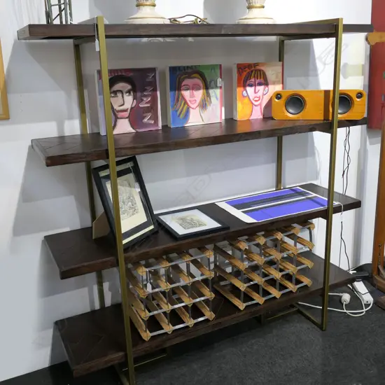 CONTEMPORARY 4 TIER SHELF 1400x400x1450mm