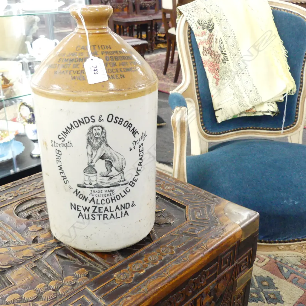 CROCK 'SIMMONDS & OSBORNE' H.340mm Image 1++