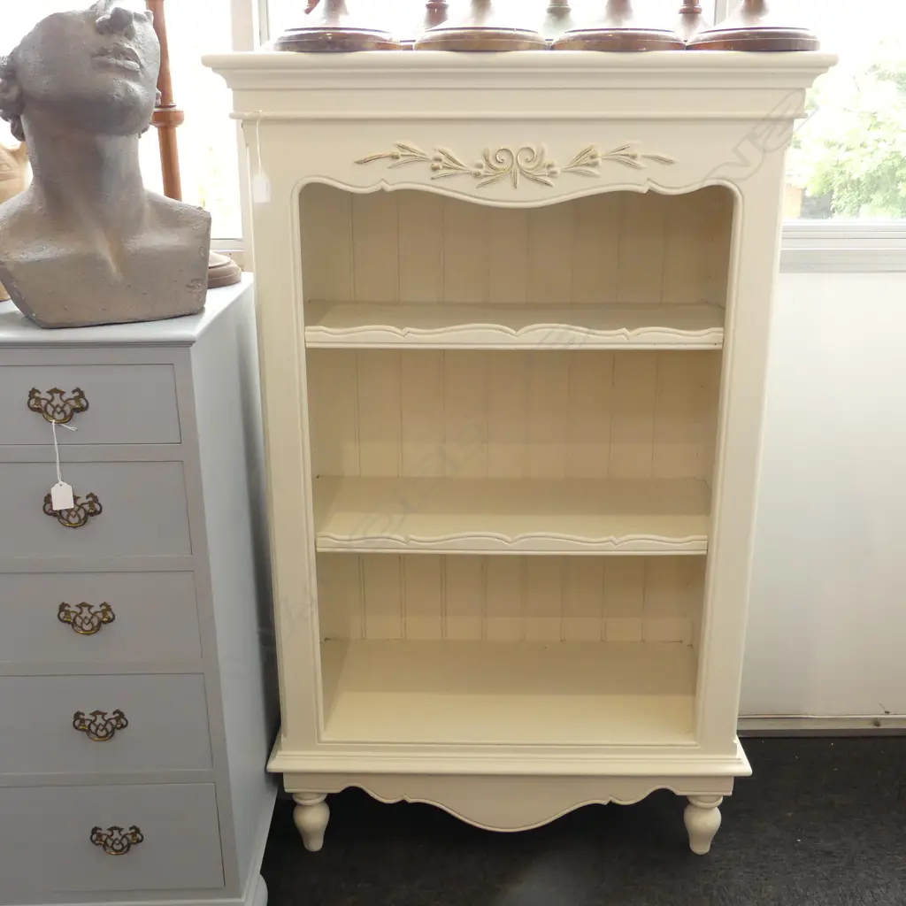 PAINTED FRENCH STYLE SHELVES 845x400x1320mm Image 1++