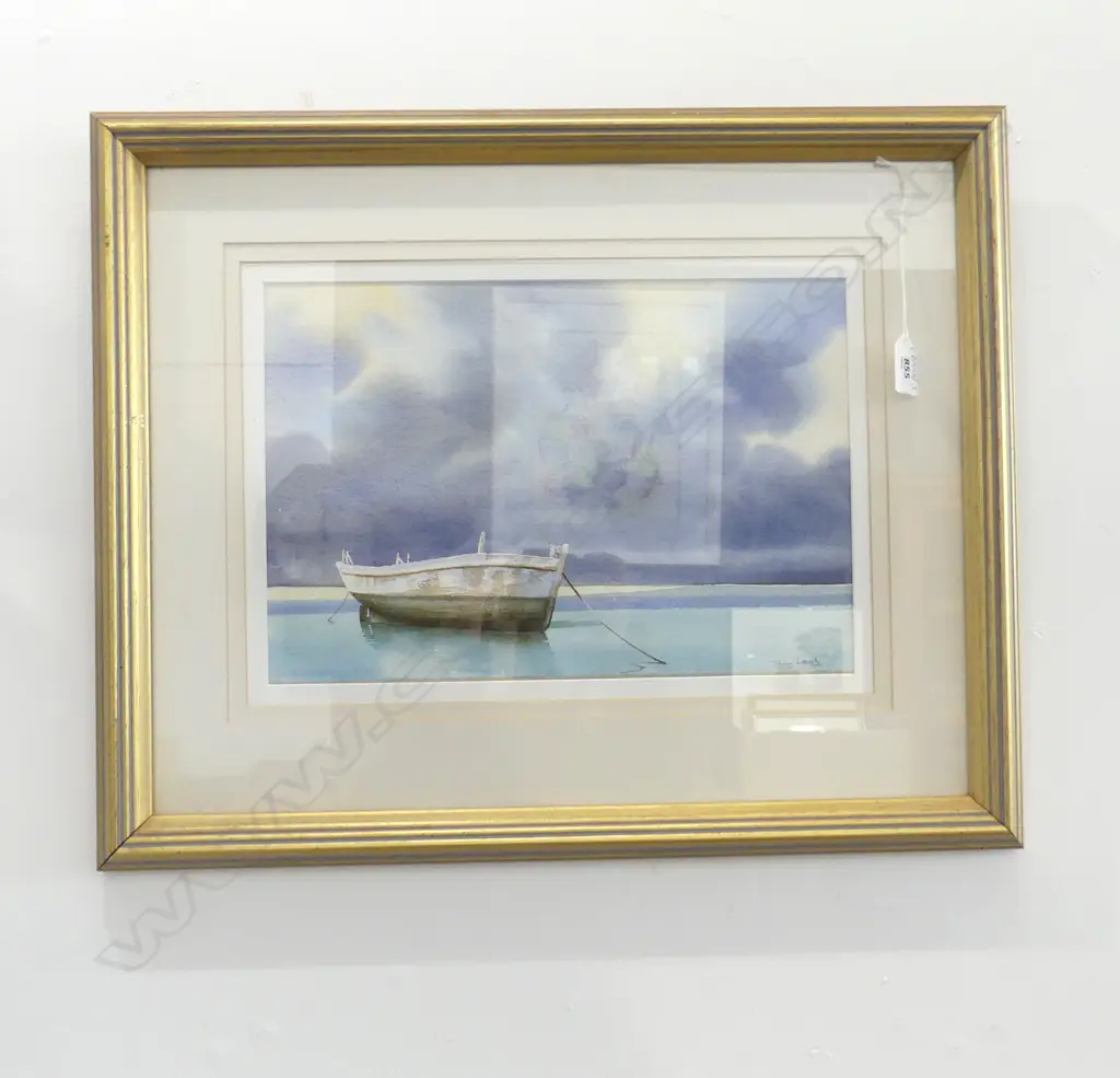 TONY LEVIS 'THE OLD SCOW' WC 240x350mm Image 1++