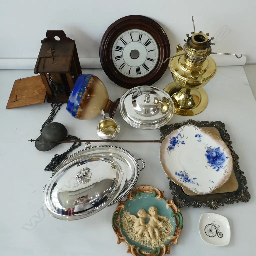 ASST. ITEMS; KERO LAMP, EP, CLOCK PARTS ETC Image 1++