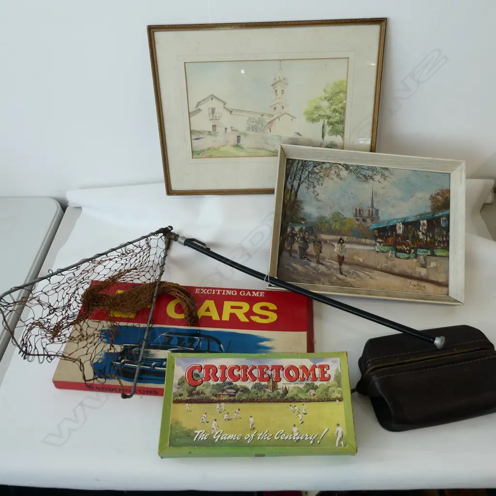 ASST. GAMES, ARTWORK, FISHING NET ETC Image 1++