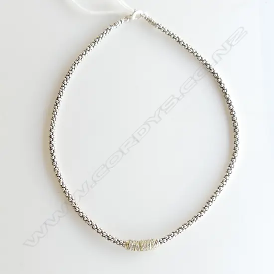 LAGOS STG & 18CT CHOKER 40 GR L.400mm