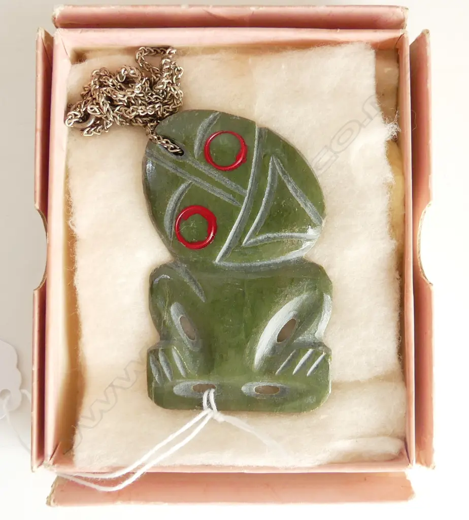 GREENSTONE TIKI EX PATRICK 'SHOCKER' SHAW H.75mm Image 1++