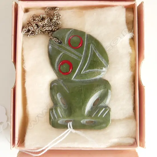 GREENSTONE TIKI EX PATRICK 'SHOCKER' SHAW H.75mm
