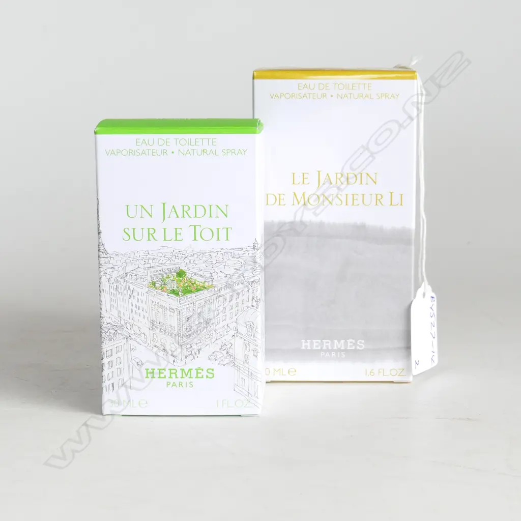 HERMES UN JARDIN SUR LI TOIT 30ML + SUR LE NIL 50ML PERFUME FOR WOMEN Image 1++