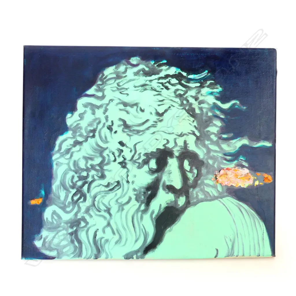 PETE WHEELER, UNTITLED, OIL ON CANVAS 505x600mm Image 1++