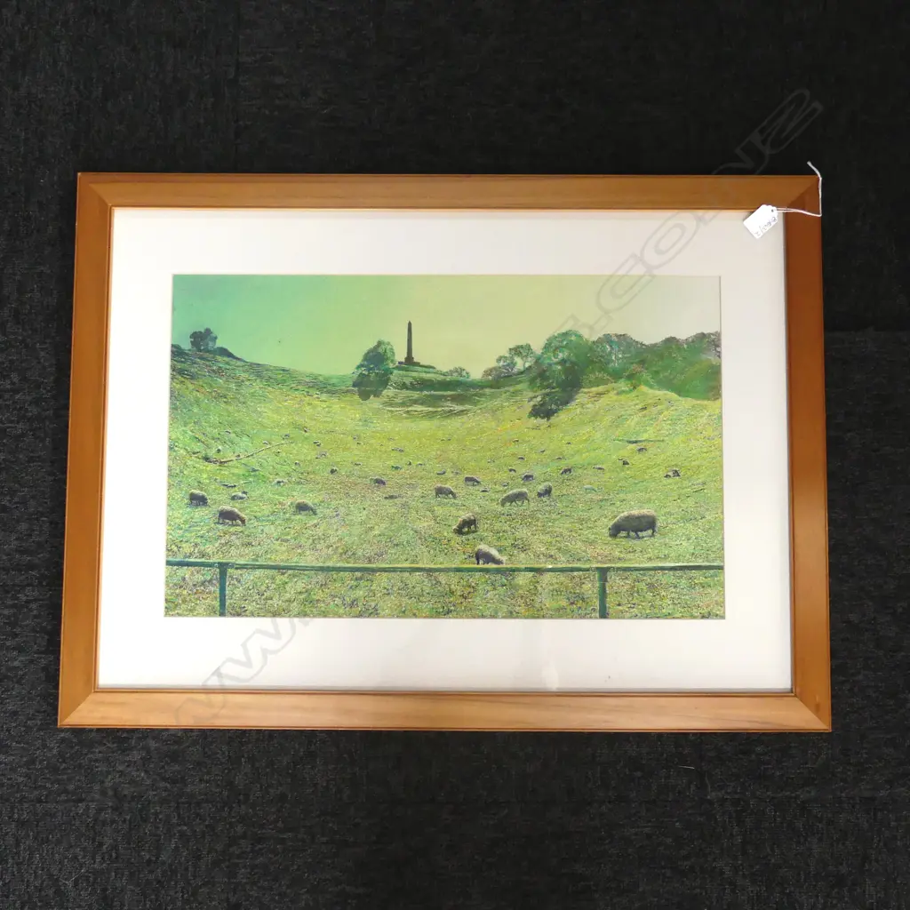 PETER A. BROCK, ONE TREE HILL, OIL 1995 370x600mm Image 1++