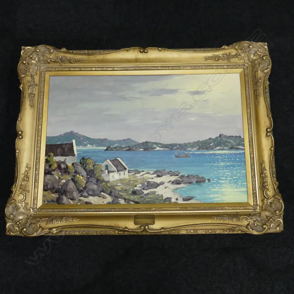 NILS ANDERSON (1897-1972) 'WESTERN CAPE' OIL ON BOARD 600x905mm Image 1++