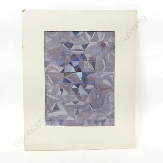 GEOFF E. FAIRBURN ABSTRACT W/C 340x250mm