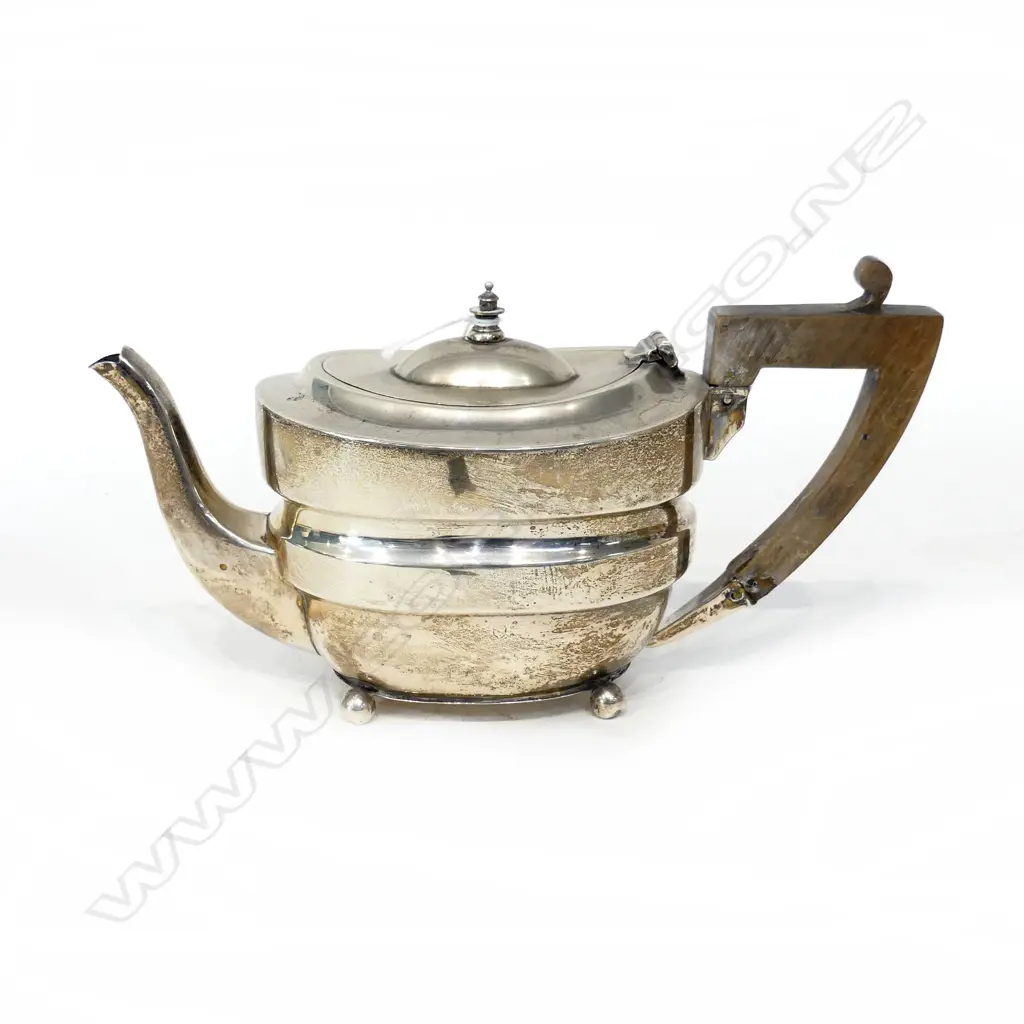 STG SILVER TEAPOT, SHEFFIELD 1900 269 GM Image 1++