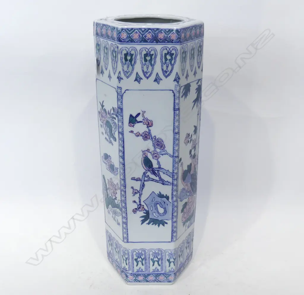 ORIENTAL CERAMIC UMBRELLA STAND H 600 MM Image 1++