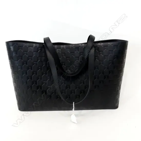 LG KAREN WALKER MONOGRAM CARRY ON BAG (NAPPA LEATHER) W.520mm
