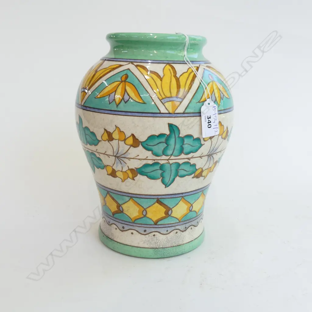 CHARLOTTE RHEAD VASE H.240mm Image 1++