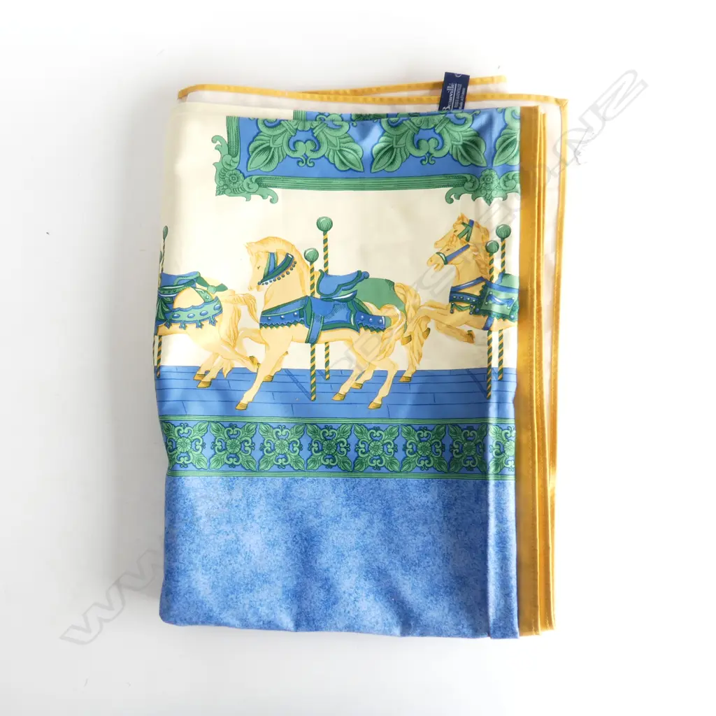 FRENCH BEAUVILLE TABLECLOTH 'LE CARROUSEL DE SOPHIE' 170x250cm Image 1++