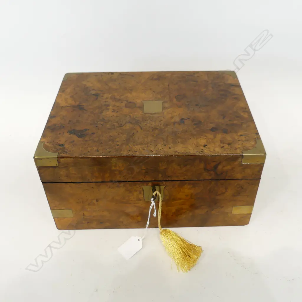 VICTORIAN WRITING SLOPE BOX W.300mm Image 1++