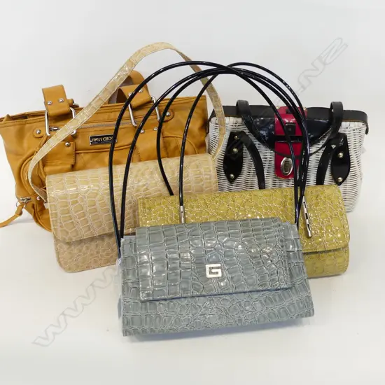 5 LADIES FASHION HANDBAGS