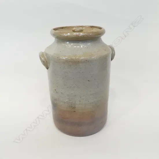 LARGE GLEN BEATIE COROMANDEL STORAGE CROCK H 330 MM
