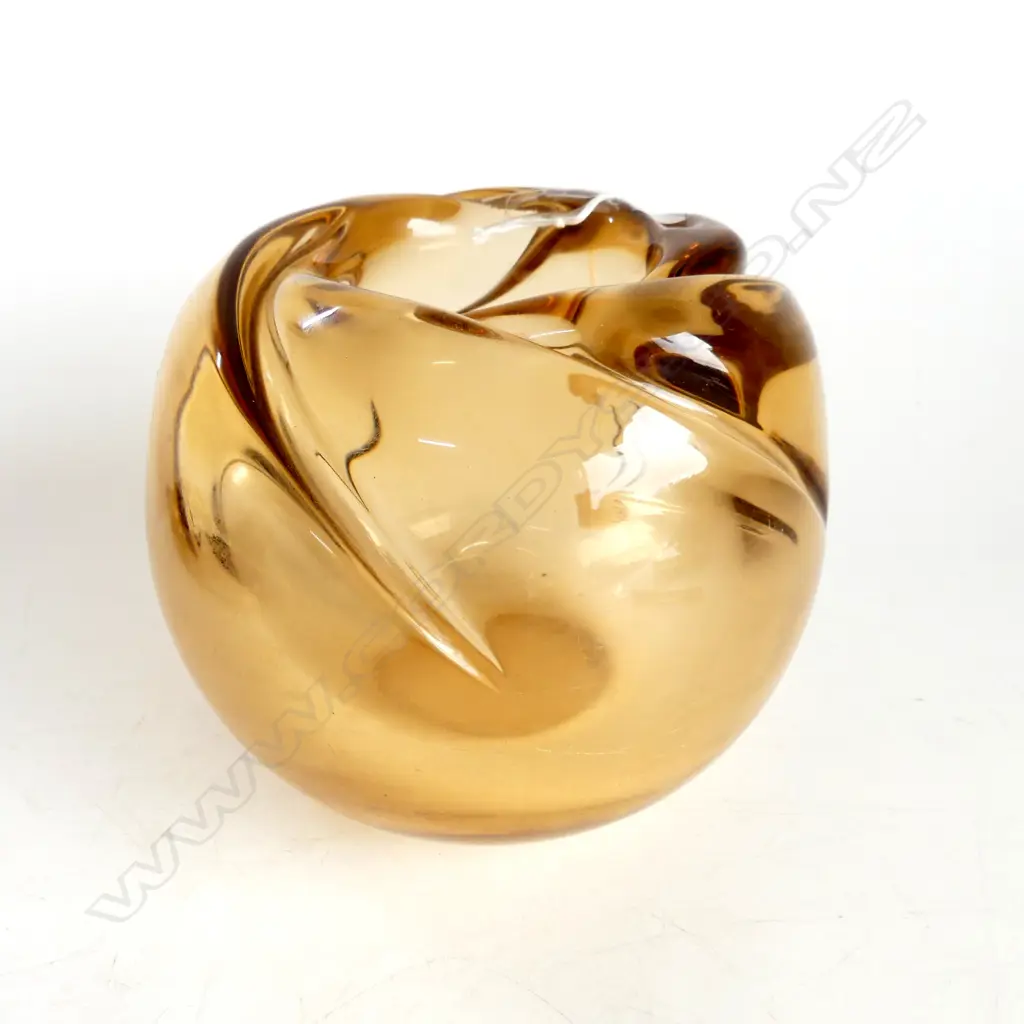 ART GLASS VASE - DAUM FRANCE H.135mm Image 1++