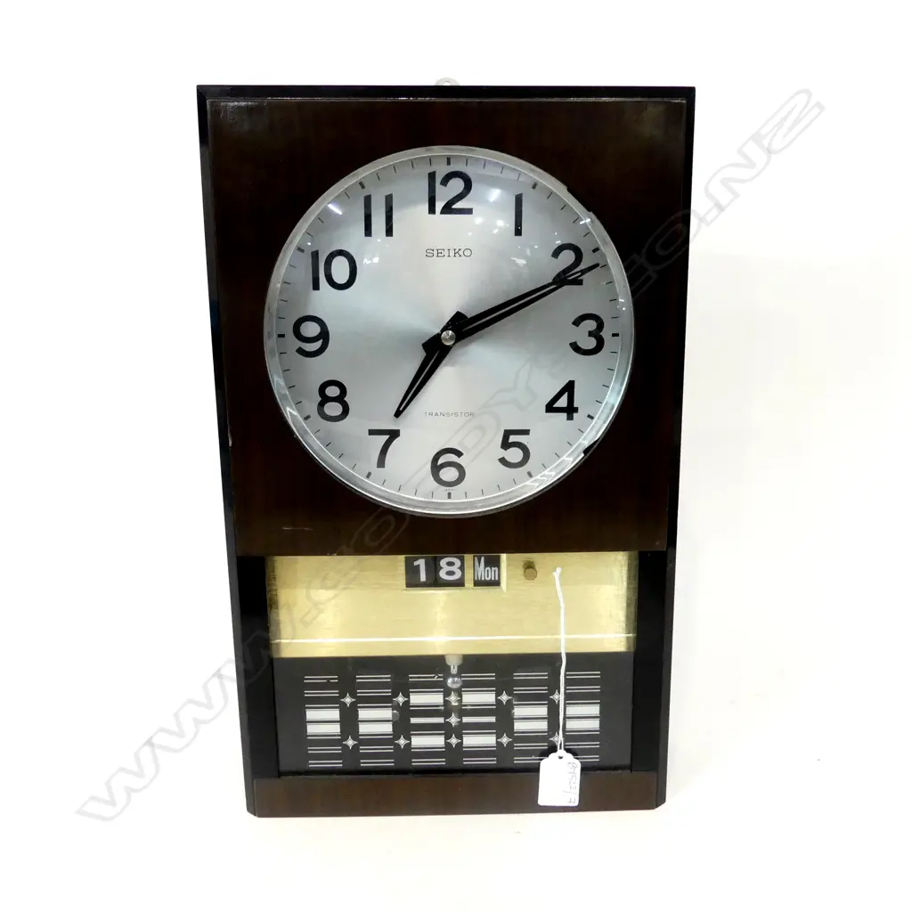 LG SEIKO WALL PENDULUM CLOCK - MADE IN JAPAN H.420mm Image 1++
