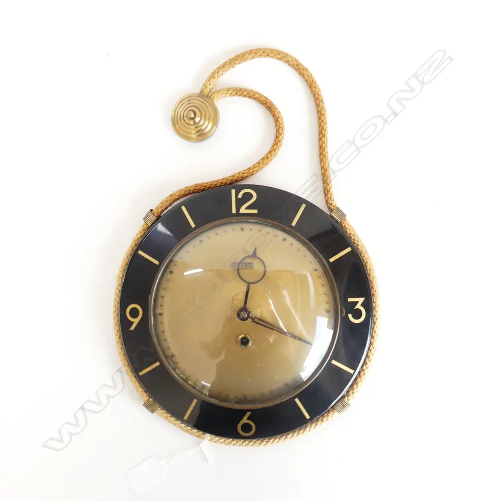 VINTAGE WALL CLOCK 250mm dia Image 1++