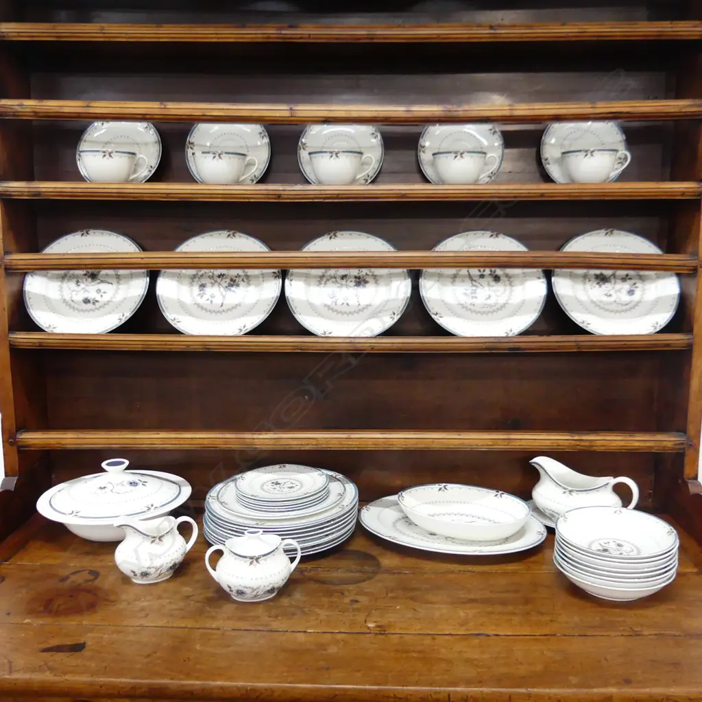 ROYAL DOULTON 'OLD COLONY' DINNER SET SOME FAULTS Image 1++