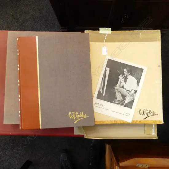 C.F. GOLDIE 'HIS LIFE & PAINTINGS' LARGE BOOK IN COVER SLEEVE 400 X 325mm