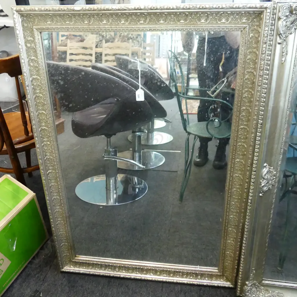 LG SILVER FRAMED MIRROR 1070x750mm Image 1++