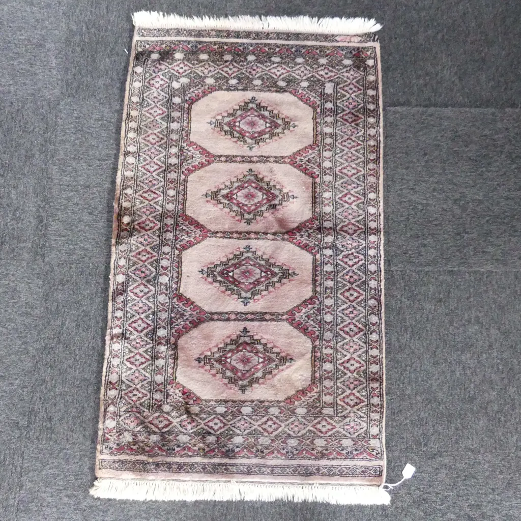 HAND KNOTTED WOOL PILE RUG 1400x800mm Image 1++