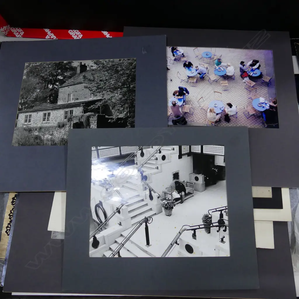 LG BOX ASST. PHOTOS, G. E. FAIRBURN W/C ETC Image 1++