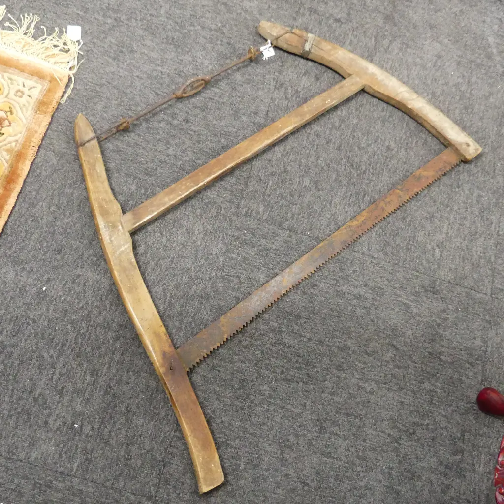 CROSS CUT VINTAGE SAW Image 1++