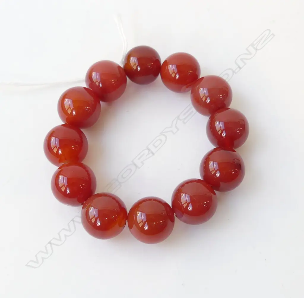 CARNELIAN AGATE BEADS EXPANDABLE Image 1++