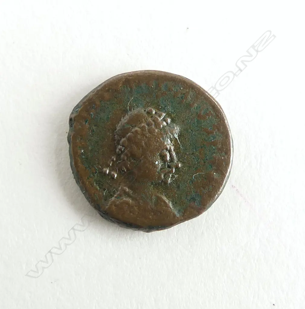 ROMAN COIN FROM VALENTINIAN II 375-392 AD (AE4 SIZE) Image 1++