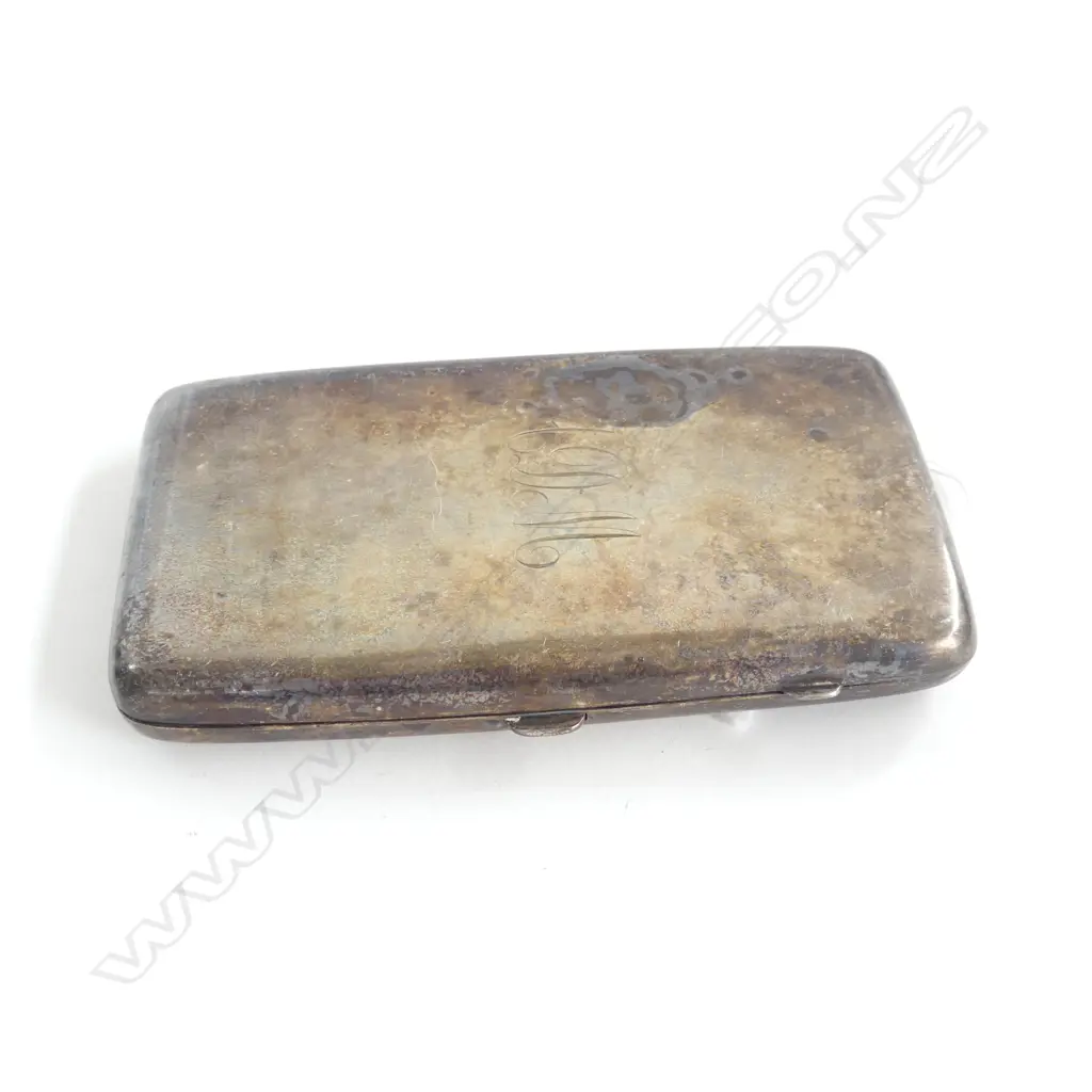 S/SILVER CIGAR CASE  L140MM 195GRMS Image 1++