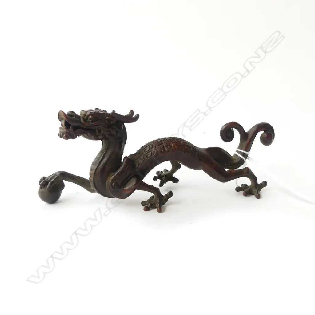 BRONZED 5 CLAW DRAGON L.140mm Image 1++