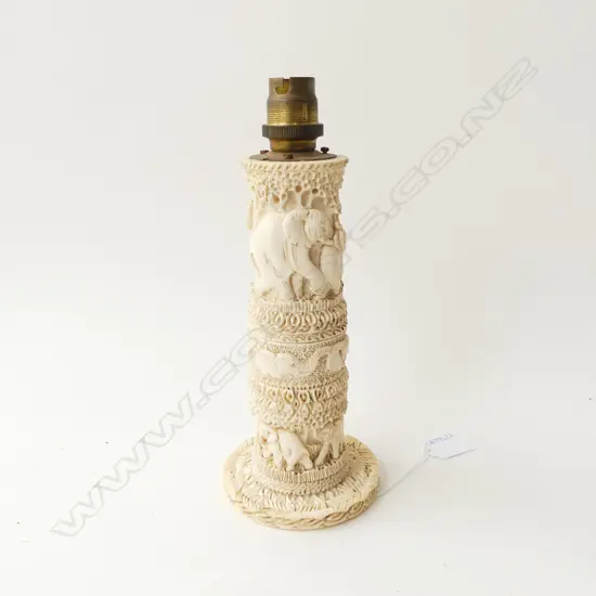 IVORY LAMP BASE H.240mm