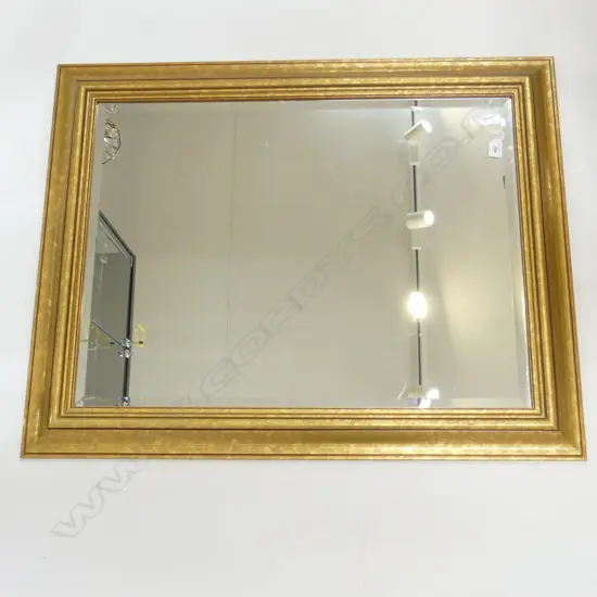 GOLD FRAMED MIRROR 765x965mm