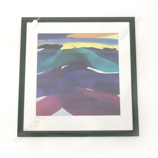 GRETCHEN ALBRECHT ‘WINGED SPILL’ 1974 PRINT  540MM X 560MM