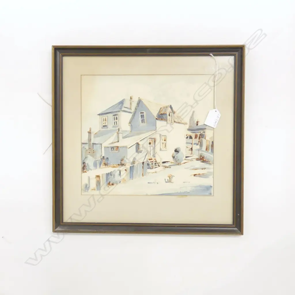 PEGGY SPICER, 2 STORY COLONIAL HOUSES, WC 245x270mm Image 1++