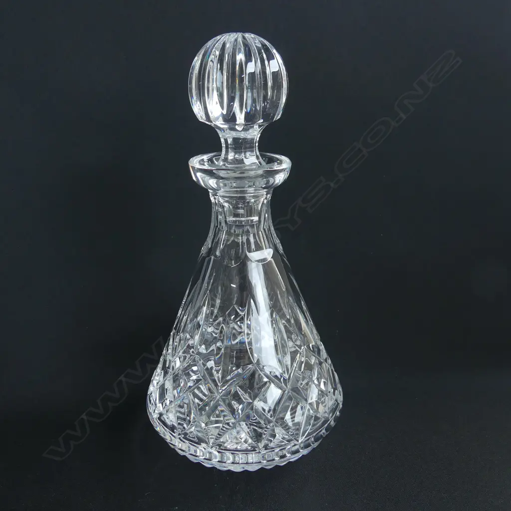 WATERFORD CUT CRYSTAL DECANTER H270MM Image 1++
