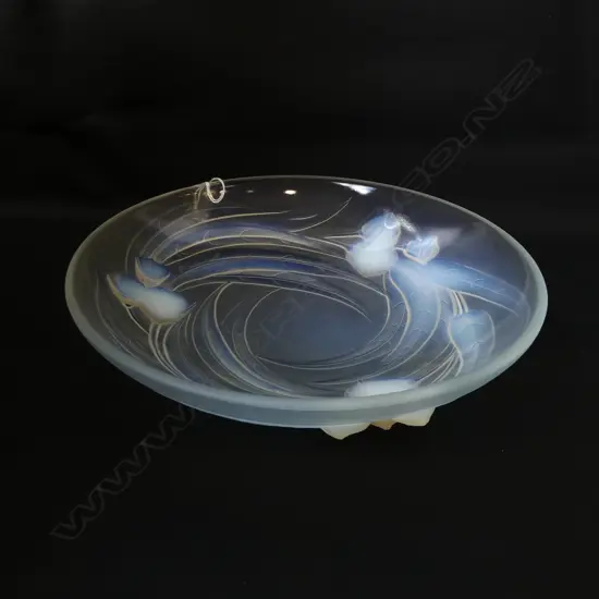 ETLING ART GLASS BOWL #122 230mm dia
