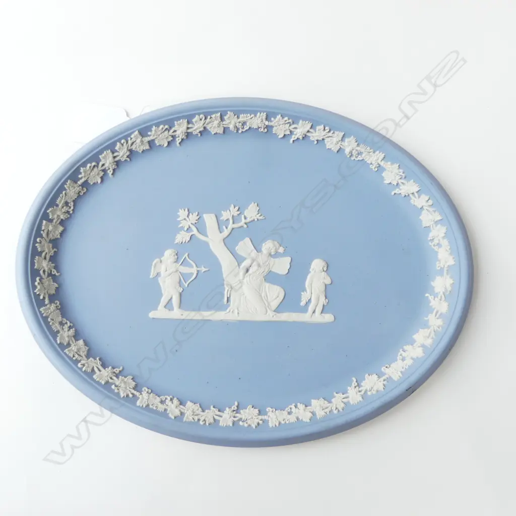 WEDGWOOD JASPERWARE DRESSING TABLE TRAY, L.255MM Image 1++