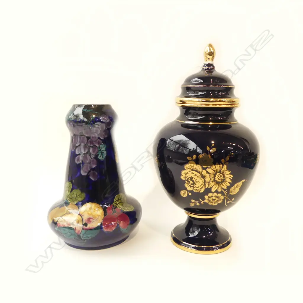 TITIAN WARE VASE + LIDDED GINGER JAR H.325mm Image 1++