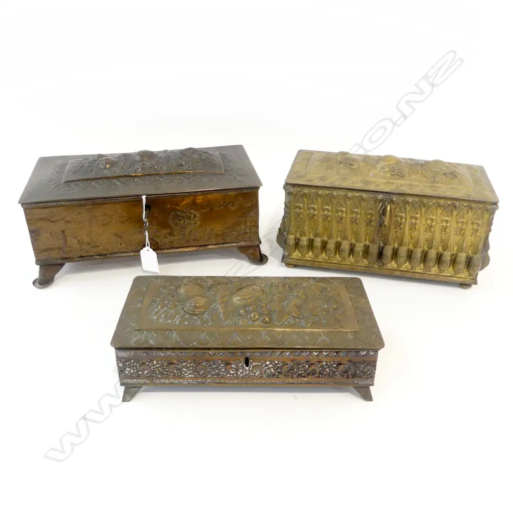 3 COPPER BOXES W.310mm Image 1++