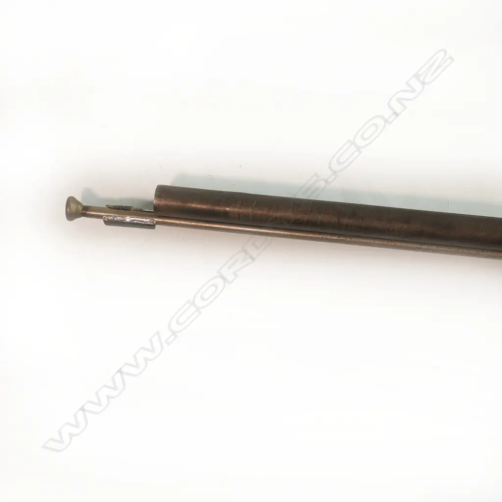 12g Double barrel shotgun side by side with ram rod, Image 1++