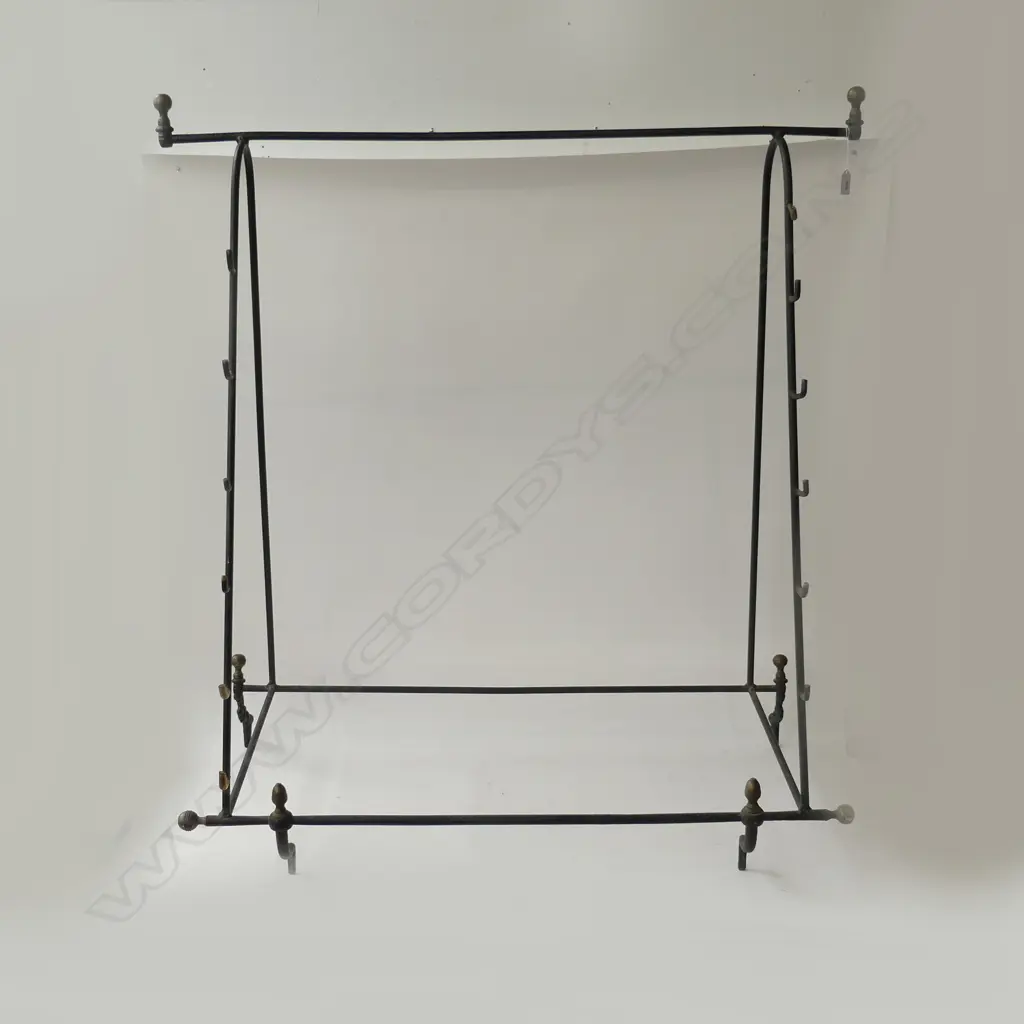 ANTIQUE WROUGHT IRON GUN RACK 1045x530x1190mm Image 1++