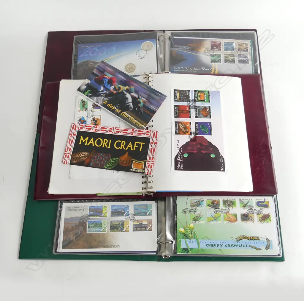 3 ALBUMS FULL NZ DECIMAL First Day Covers Image 1++
