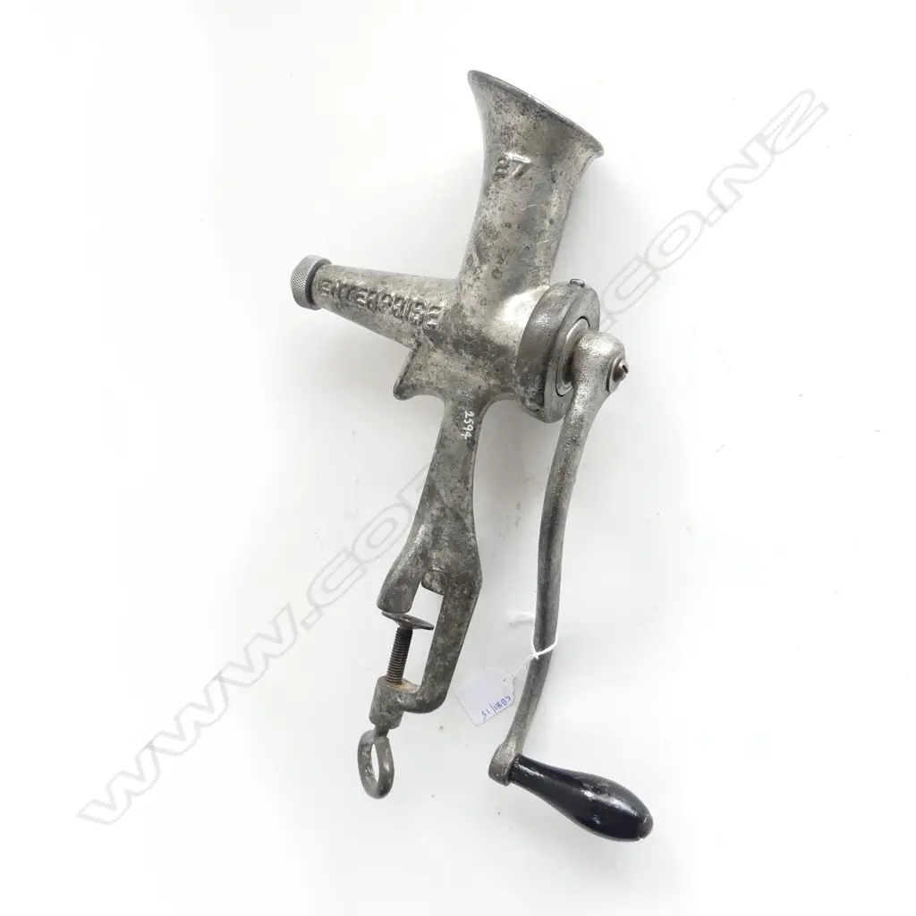 CAST GALVANIZED HEALTH FOUNTAIN  VINTAGE BENCH MINCER L380MM Image 1++